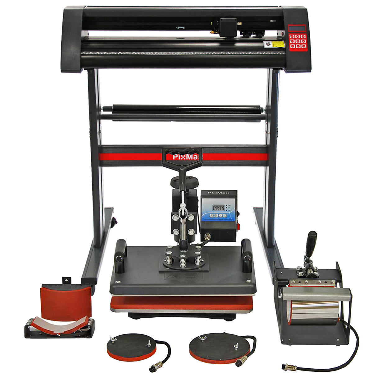 PixMax Kombi 5-in-1 Schwingpresse und Schneideplotter