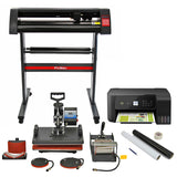 PixMax Kombi 5in1 Schwingpresse, Plotter und Drucker - Vorbereitungsset