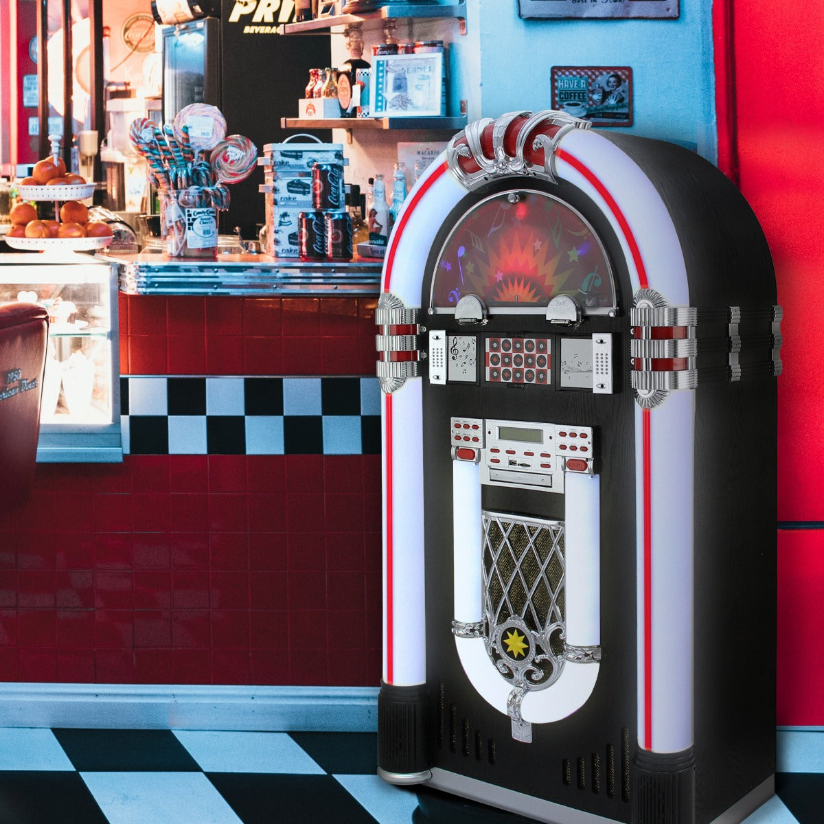 Jukebox Vinyl Retro