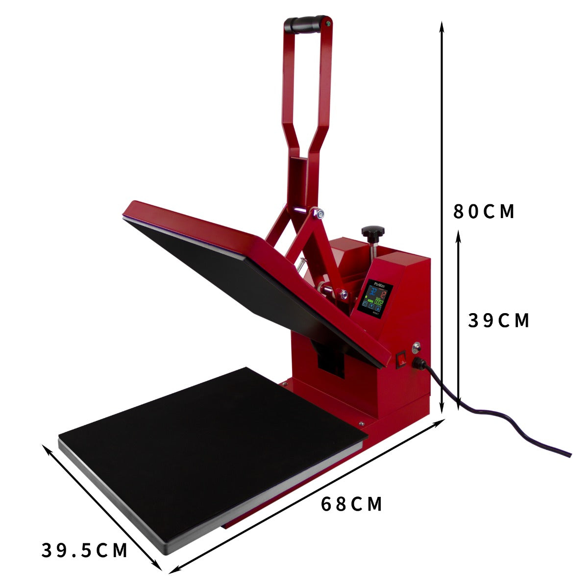 Transferpresse 38 x 38cm & 360mm Vinyl-Schneideplotter im Set