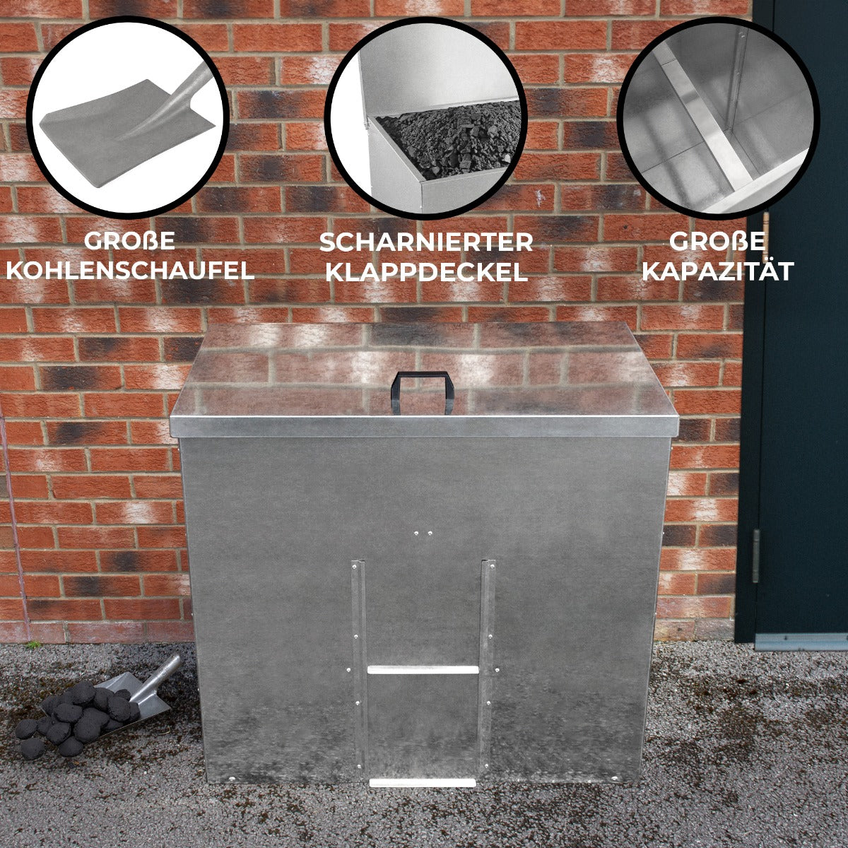 Kohleeimer - 500kg