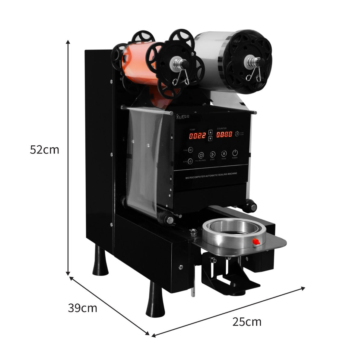 Vollautomatische Bechersiegelmaschine