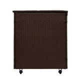 Rattan Kissenbox - Braun