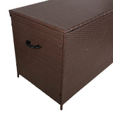 Rattan Kissenbox - Braun