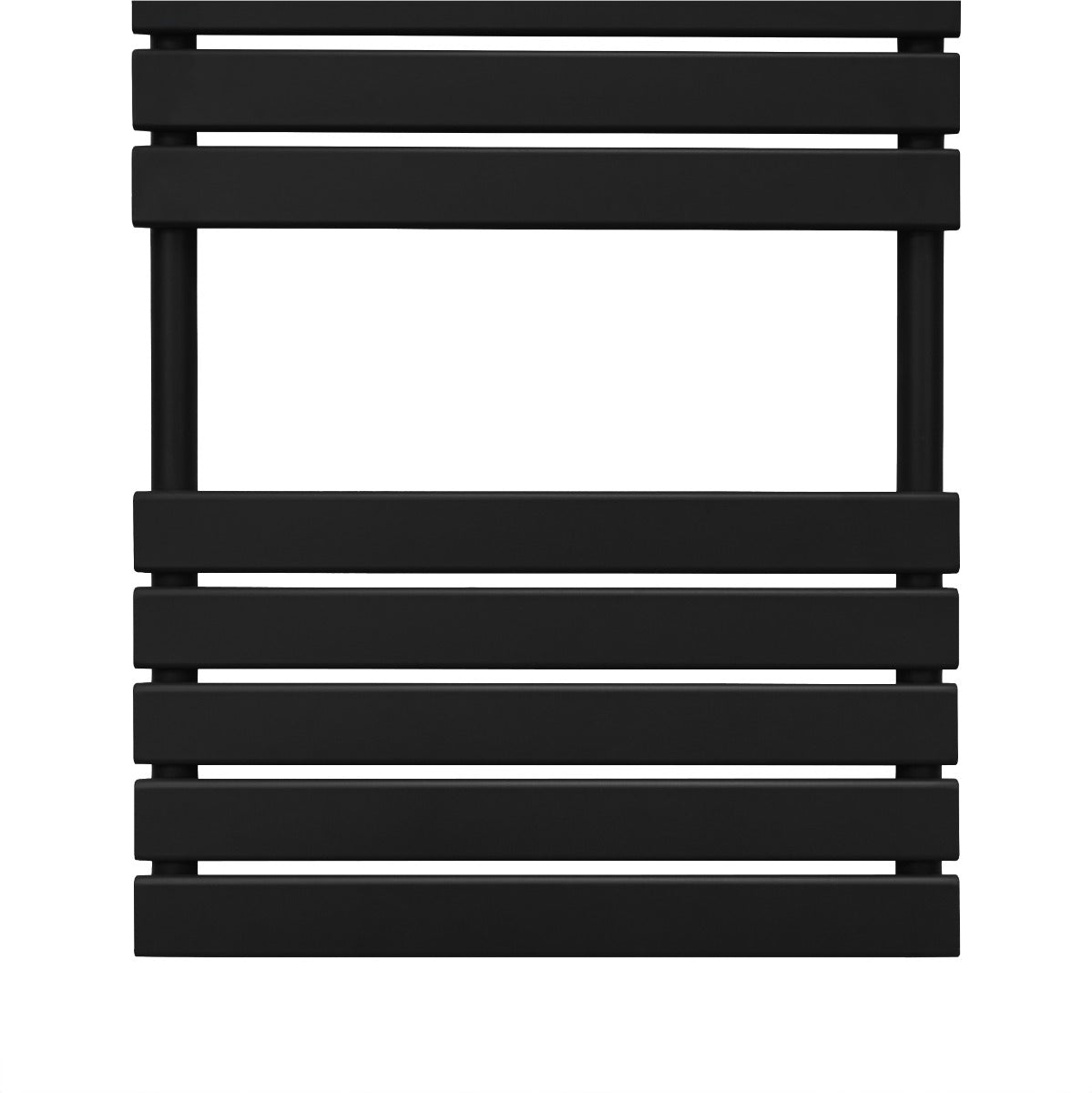 Flachheizkörper für Handtücher - 1200mm x 600mm - Schwarz