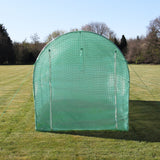 Polytunnel 19mm 2.5m x 2m mit Regale