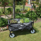 Faltbarer Gartenwagen – Grau