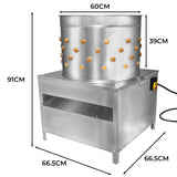 KuKoo 60cm Geflügelrupfmaschine