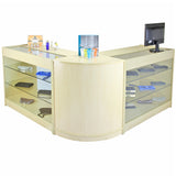 Horizon Maple Shop Counter & Retail Display Set