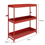 Monster Racking 2 x Fahrzeugeinrichtung in Rot