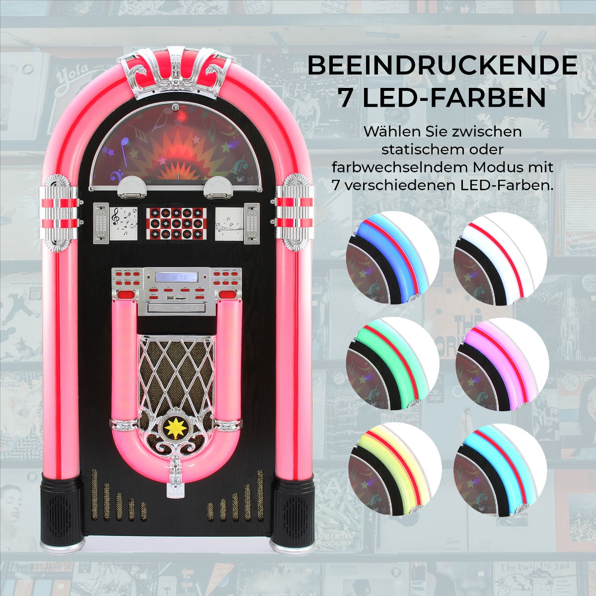 Jukebox Vinyl Retro