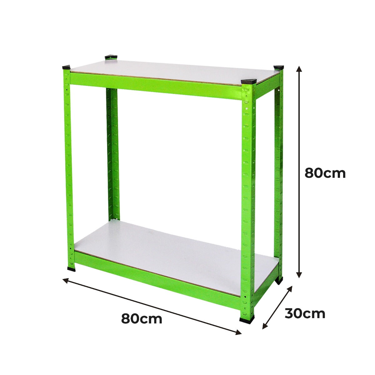 Polytunnel 19mm 4m x 2m mit Regale