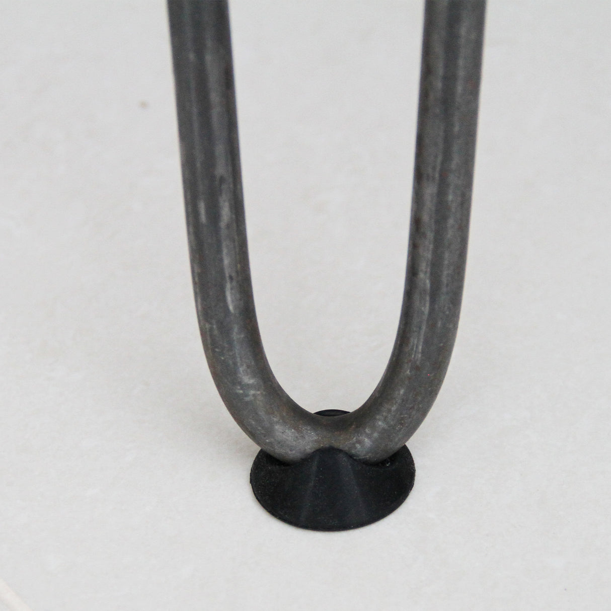 4 x 40.5cm Hairpin Tischbeine 3 Streben - 10mm - Rohstahl